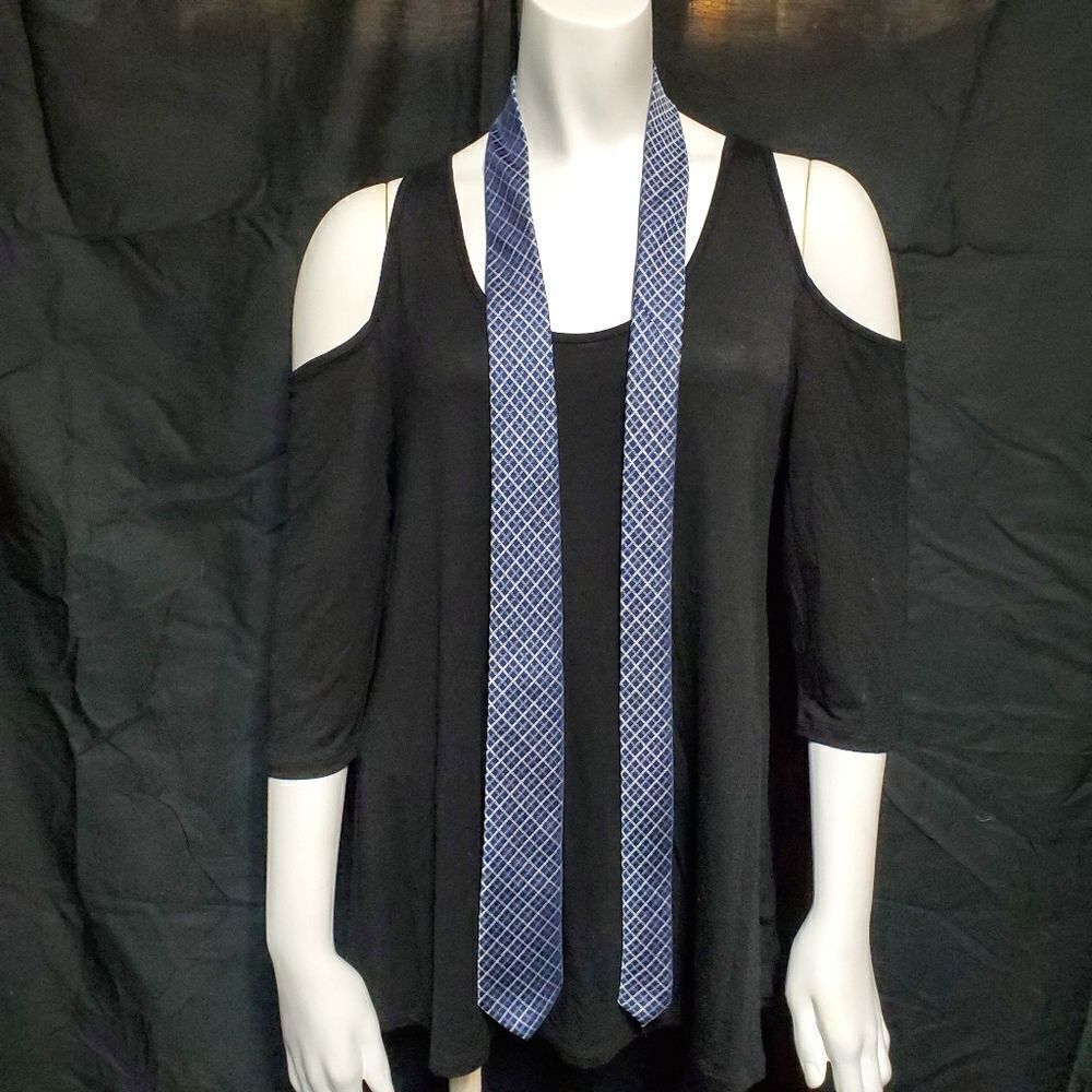 U.S. Polo Assn Blue & White Tie